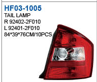 TAIL LAMP 92402-2F010 92401-2F010