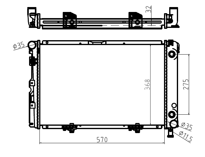 AB-30301 RADIATOR